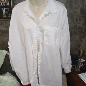 Classic White Men's Shirt